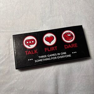 Talk Flirt Dare Party Card Game